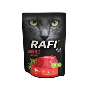 Dolina Noteci Rafi Cat Adult Z Wołowiną 300g
