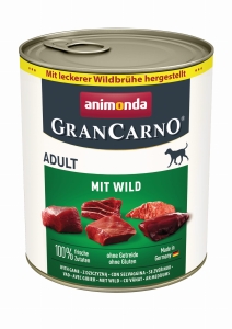 Animonda GranCarno Adult Dog Dziczyzna 800g